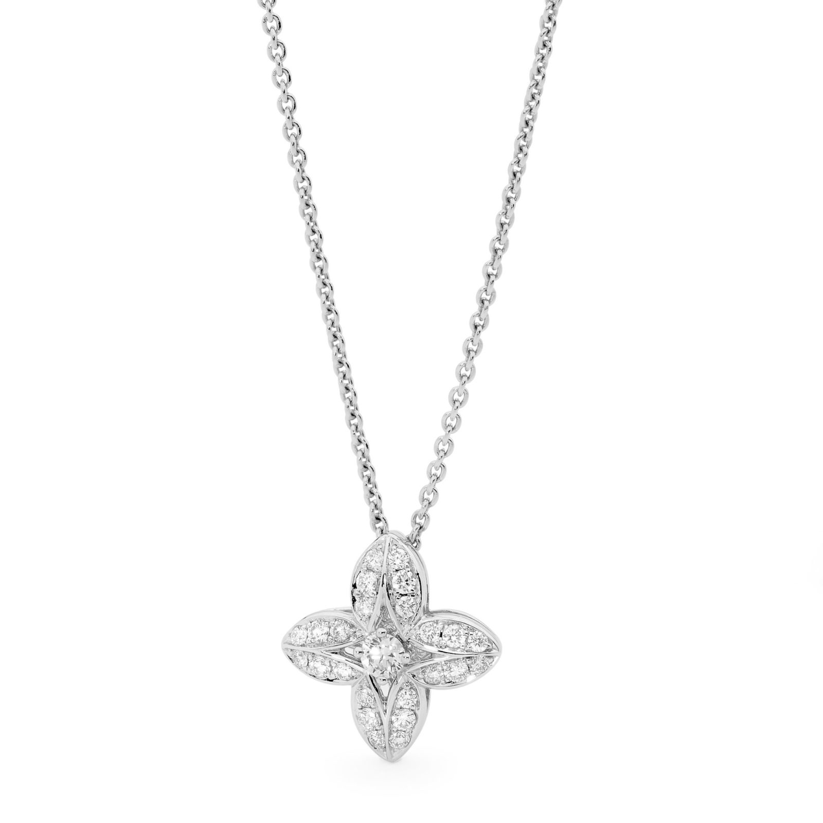 Art Deco Clover Pendant