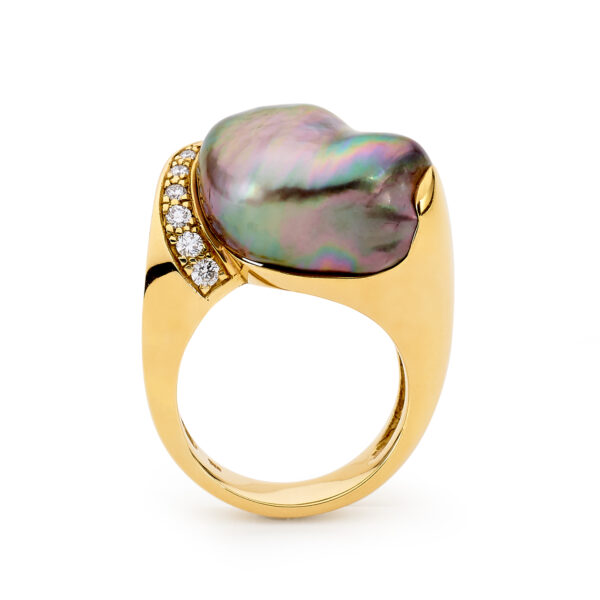 oversized baroque ring