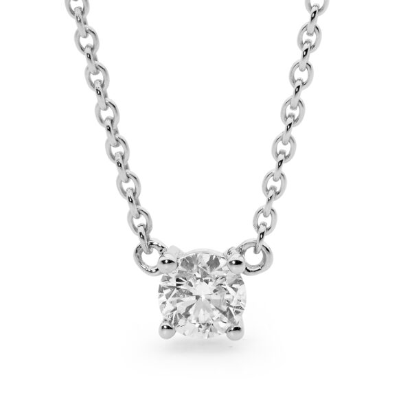 flower claw set necklace